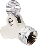 Delta Faucet U4002-WH-PK Universal Showering Components Pin Mount Swivel Connector for Handshower, White