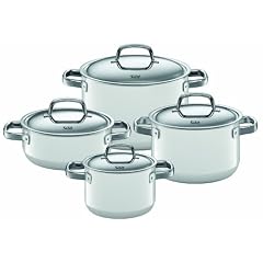 Silit 0015.1735.11 Topf-Set 4-teilig, polar white