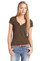edc by ESPRIT Damen T-Shirt Regular Fit, 032CC1K039