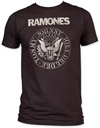The Ramones Distressed Seal Fitted Jersey T-shirt