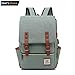 Fashion Trend Backpack For Teen Girls Boys,LIQING Preppy Style Unisex Waterproof Oxford School Backpack Student Daypack Rucksack College School Bag Laptop Backpack (Light green USB)