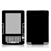 Solid State Black Design Protective Decal Skin Sticker for Amazon Kindle 2 E-Book Reader (Version 2.0)