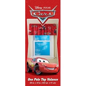 Cars Piston Cup Valance