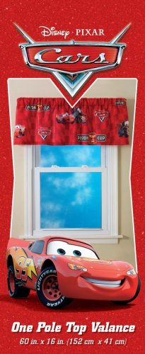 Cars Piston Cup Valance