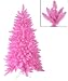 4.5' Pre-Lit Slim Pink Ashley Spruce Christmas Tree - Pink & Clear Lights