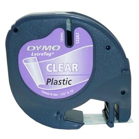 DYMO - Plastic tape - transparent - Roll (1.2 cm x 4 m) - 1 roll(s)