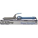 Babyliss Pro BABNT100S Professional Nano Titanium Spring Curling Iron, 1 Inch