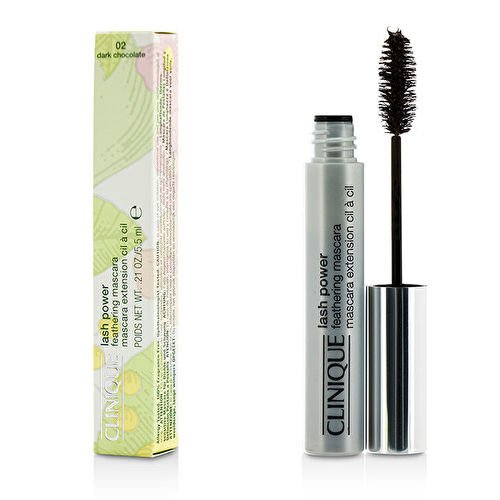 Clinique Lash Power Feathering Mascara 02 Dark Chocolate 0.21 Oz / 5.5 Ml