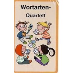 Das Wortarten-Quartett, ab 2. Klasse