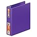 Wilson Jones Heavy Duty Round Ring Binder with Extra Durable Hinge, 2-Inch, Purple (W364-44-267)
