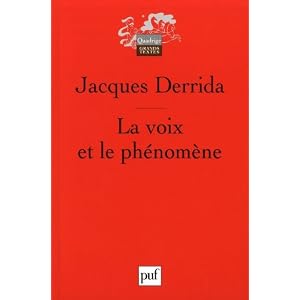 La voix et le phénomène