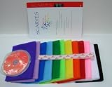 Children's Activity 27 inch Square Multi-Colored Scarf Kit with CD