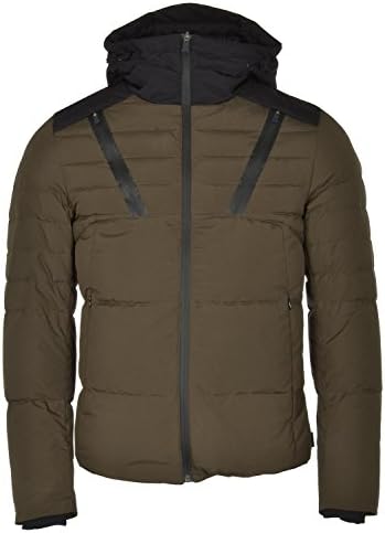 Herno Laminar Brown Wind Stopper Down Fill Puffer Jacket Small Hoodie