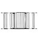 Dreambaby Pressure Mount Hallway Gate with Extensions, Black