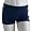Speedo Men's Fashion Xtra Life Lycra Solid Striped Shoreline Square Leg Swimsuit, Navy, X-Large