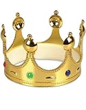New Arthurian King Arthur Royal Gold Costume Crown
