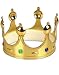 New Arthurian King Arthur Royal Gold Costume Crown