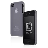 Incipio iPhone 4/4S feather Ultralight Hard Shell Case - 1 Pack - Carrying Case - Retail Packaging - Translucent Mercury
