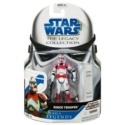 41iIGuzzAhL Star Wars Clone Wars Saga Legends Action Figure SL No. 17 Shock Trooper