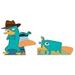 Perry Platypus & "Agent P" (Disney Channel's Phineas & Ferb) Life-Size Standup 2-Poster Set