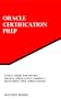 Study Guide for 1Z0-450: Oracle Application Express 4: Developing Web Applications (Oracle Certification Prep)