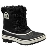 Sorel Women’s Tivoli NL1631 Boot,Black/Turtledove,9 M US