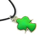 Guardian Angel Fun Fashion Mood Pendant on Corded Necklace