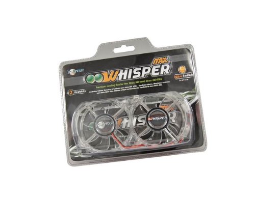 XBOX 360 3 COLOUR WHISPER MAX FAN + 2 HEATSINKS