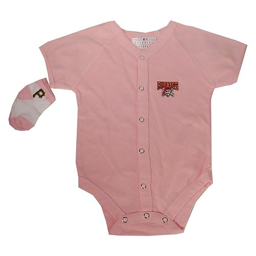 Onesie Pirates Pink BootieNB