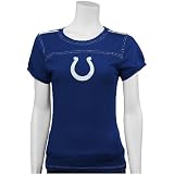 Indianapolis Colts Royal Blue Ladies Studded Gal T-shirt