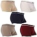 Cotton Men Boxer Briefs Set of 5 (X-Large, Dimore)