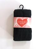 from Chew2you One Pair Girls Cotton Rich Plain Navy Blue Tights 9-10 Years