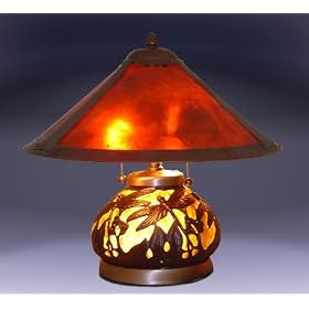 1908 Studios Americana Mica Dragonfly Lamp
