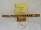 Key of Low D 6-hole Poplar Flute, book and CD, by Windpony