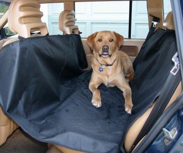 Source Heavy Duty Rear Back Seat Waterproof Quilted Pet Sleeper Hammock Seat Cover