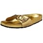 Birkenstock Madrid Exquisite Sandal,Liquid Gold,36 N EU