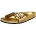 Birkenstock Madrid Exquisite Sandal,Liquid Gold,42 Narrow EU