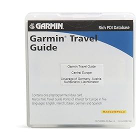 Garmin Travel Guide Central Europe - GPS software