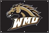 Western Michigan Broncos - Fan Banner - 2ft x 3ft.