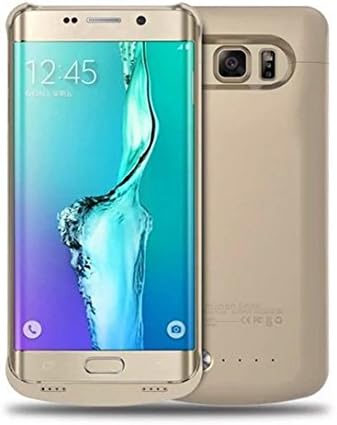 S6 Edge Plus External Battery Case,(4200mAh,gold) Portable Lithium-polymer Charger Battery Pack Rechargeable Protective Case For Samsung Galaxy S6 Edge Plus by Southlight
