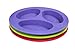 oogaa Silicone Baby and Toddler Divided Plate - Green