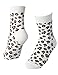 OSABASA Womens Fashion Cotton Crew Socks With Various Printing- 3 to 6 Pairs
