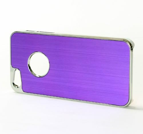 CellTac iPhone 5 Case - Luxury Sparkle Glitter Chrome Edges Ultra Light Hard Shell Case for iPhone 5 (Purple)