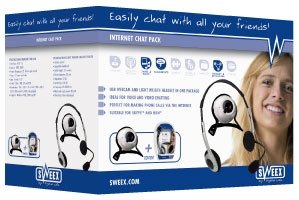 Childrens Toyshop  Computer : Sweex WC902 Internet Chat Pack