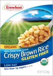 Erewhon Crispy Brown Rice Cereal Gluten Free ( 12×10 OZ)