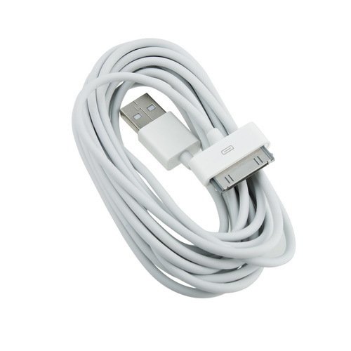 USB Sync 3m 10 Ft Data Charging Charger Cable Cord for Iphone 4 4s 4g 3gs IpodB00BSWF158 