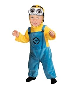 Rubie's Costume Despicable Me 2 Minion Romper, Blue/Yellow, Toddler 1-2