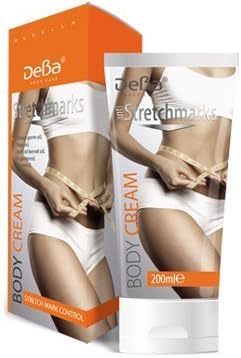 Anti-Stretchmark Cream with Bio-Oils & Vitamin E (200ml) & Anti-Cellulite Body Gel (200ml) with Caffeine, Cola, Ivy & Wild Chestnut - 2 Products!