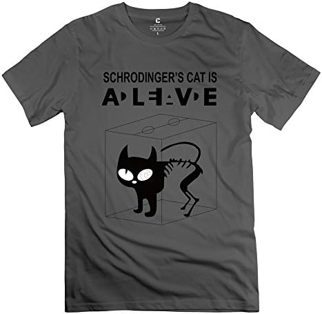 RAFA Men's Sheldon Cooper Schrodingers Cat T-shirt
