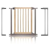 Lindam Easy Fit Wood and Metal Baby Gate with Extensions - 94cm - 101cm
